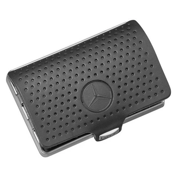 Шкіряний міні-гаманець Mercedes-Benz I-CLIP the wallet, Black, артикул B66954769