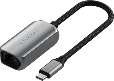 Адаптер Satechi USB-C 2.5 Gigabit Ethernet Space Gray (ST-AE25M)