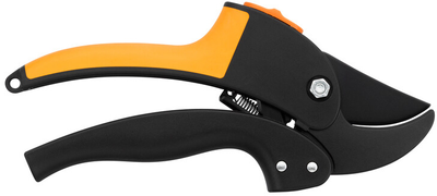 Секатор з храповим механізмом Fiskars PowerStep Р83 (6411501116703)