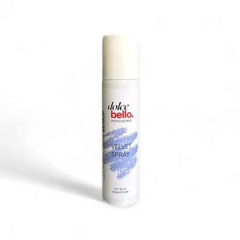Спрей-окрашиватель Dolce Bello Velvet Spray Шоколадный велюр Голубой 100 мл