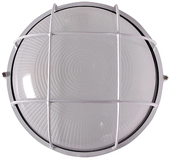 Светильник 60W 230V E27 IP54 круглый 177х90mm белый [l002006] E.NEXT e.light.1303.1.60.27.white
