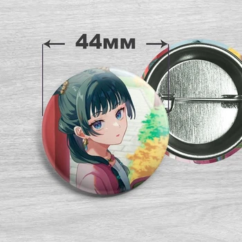 Значок Маомао из аниме Монолог фармацевта / Kusuriya no Hitorigoto 44мм №6