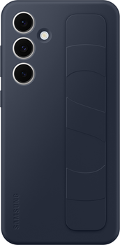 Панель Samsung Standing Grip Case для Samsung Galaxy S24 FE Blue Black (EF-GS721CNEGWW)