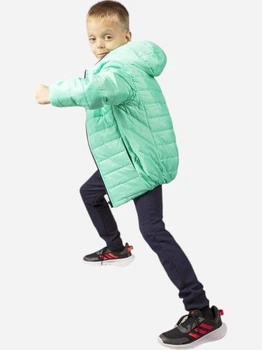 Детская демисезонная двусторонняя куртка для мальчика O! Clothing 182854 110-116 см Зеленая (LV2200004846002)