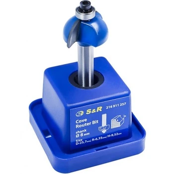 Фреза для древесины галтельная S&R 25,7х6,35х9,52мм (216911257)