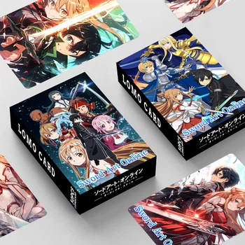 Ломо карты Аниме Мастера меча онлайн Sword art online 30 шт, Lomo Card