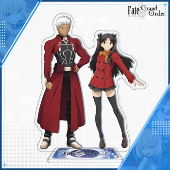 Акриловая фигурка Тосака Рин и Арчер аниме Fate Судьба 15 см