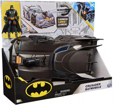 Samochód Spin Master Batmobile z figurką 10 cm 6067473 (0778988404805)