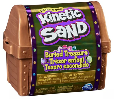 Кінетичний пісок Spin Master Kinetic Sand Закопаний скарб 170 г (0778988424865)