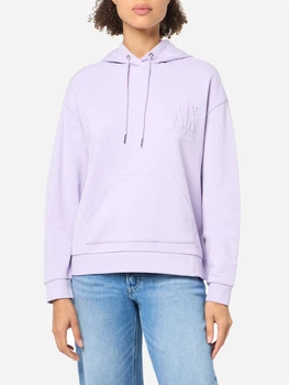 Худі жіноче Armani Exchange 218336047 XL Бузкове (1159813737)