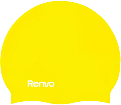 Доросла шапочка для плавання Renvo Keles Уні OSFM Жовта (2SC100-07)