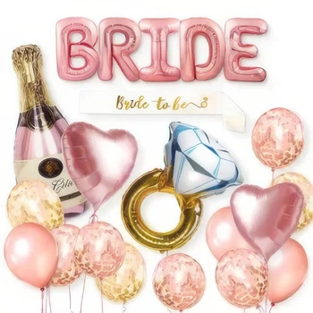 Аксессуары для девичника "Bride" украшение для торжественного события
