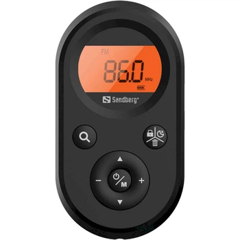Портативний радіоприймач Sandberg Pocket Radio FM+AM Recharge (421-02)