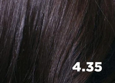 Перманентна фарба для волосся Solfine Natural Color 4.35 Гарячий шоколад 100 мл (08 147 435)