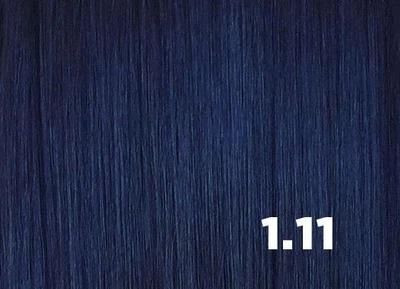 Перманентна фарба для волосся Solfine Natural Color 1.11 Синьо-чорний 100 мл (08 147 111)