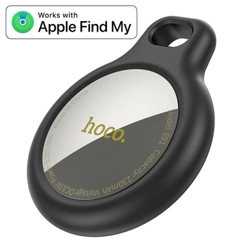 Поисковый трекер HOCO Tiger intelligent positioning anti-lost tracker (12 мес. iOs). Black