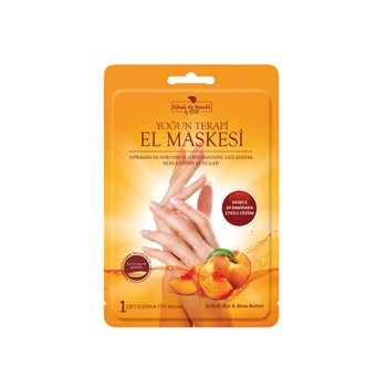 Смягчающая маска Rituel de Beaute для рук с экстрактом персика и маслом ши 1 пара рукав