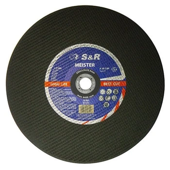Круг отрезной по металлу S&R Meister A 30 S BF 350x3,0x25,4 (131030350)