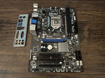 Материнская плата MSI PH61A-P35(B3) (s1155, Intel H61) Б/У
