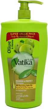 Шампунь Dabur Vatika Живильний з оливковою олією для нормального волосся 900 мл (6291069752311)