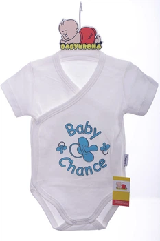 Боді з коротким рукавом на кнопках Findik інтерлок Baby Chance 68 см (42991)