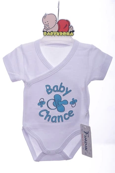 Боди с коротким рукавом на кнопках Findik интерлок Baby Chance 62 см (42993)