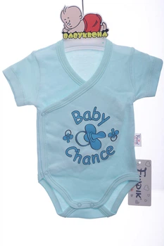 Боди с коротким рукавом для мальчика на кнопках Findik интерлок Baby Chance 68 см (42988)