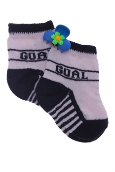 Шкарпетки для хлопчика трикотажні Goal чорний 50 см (38791)