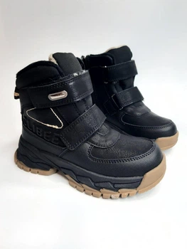 Зимние ботинки Clibee 557 HB black черные р.28-18,5 см