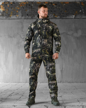 Тактичний демісезонний маскувальний костюм SoftShell 2XL камуфляж (89033)