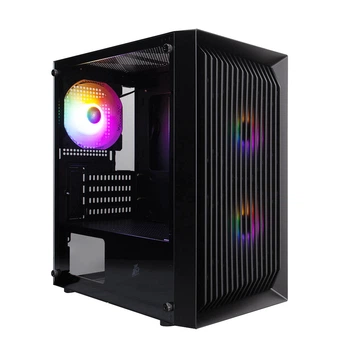 Корпус 1stPlayer BS-2-BK-3F1 Black без БЖ ( Black )