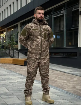 Костюм Софтшел Пиксель на флисе SoftShell Pixel М