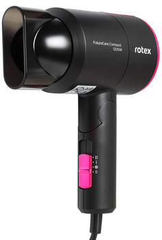 Фен для волос Rotex RFF126-V FutureCare Compact дорожный со складной ручкой