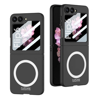 Чохол-накладка Omeve Shockproof Military для Samsung Galaxy Flip6 / Flip7 FE з підтримкою бездротової зарядки black