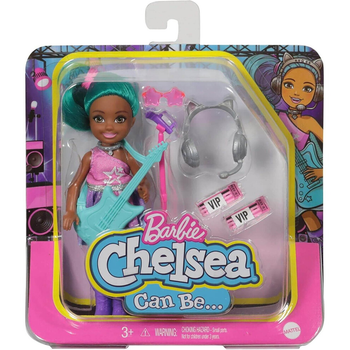 Lalka Barbie Chelsea Kariera Piosenkarka (0887961919059)