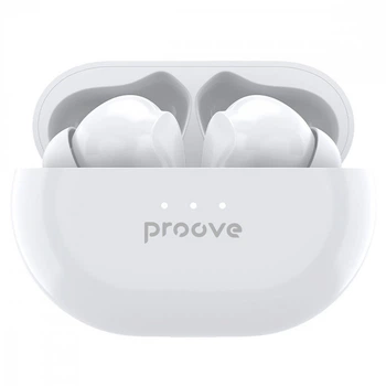 Бездротові навушники Proove Woop TWS with ANC pearl white білий перламутр
