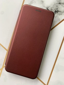 Чохол-книжка для Xiaomi Redmi 9A Бордовий