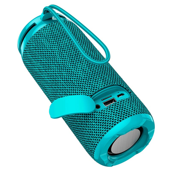 Бирюзовая портативная Bluetooth колонка Borofone BR24.