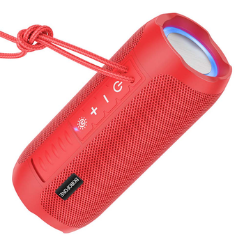 Красная портативная Bluetooth колонка Borofone BR21.
