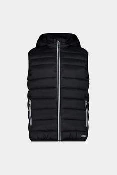 Жилет чоловічий СМР VEST SNAPS HOOD NYLON CIRE 34K2777-U901-56 Чорний