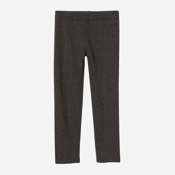 Дитячі теплі штани для дівчинки H&M 060620208_darkgrey 116 см Темно-сірі (6666000329189)