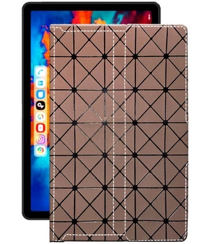 Чохол з екошкіри для планшету UMiDIGI A11 Tab Коричневий ромб
