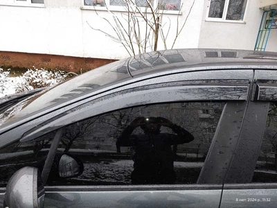 Ветровики HB (4 шт, Sunplex Sport) для Peugeot 307