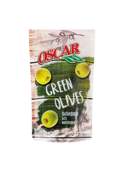 Оливки без кісточки д/п Oscar 185 г