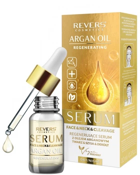Сыворотка для лица, шеи и декольте Revers Argan Oils Regenerating Serum 10 мл (5902815117377)