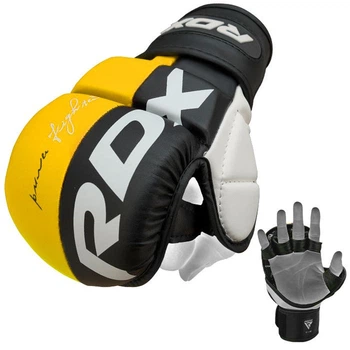 Перчатки для MMA RDX T6 Sparring Gloves Yellow (GGR-T6Y-XL+)
