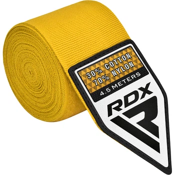 Бинты RDX HAND WRAPS Желтый 4,5 м (HWX-RY+)