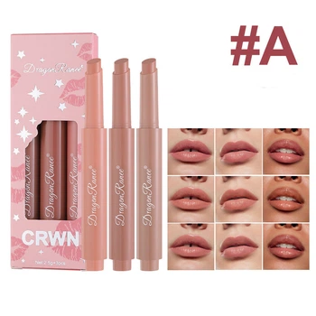 Набір помад Dragon Ranee Charming Beautiful Lipstick CRWN 3 шт