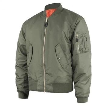 Бомбер куртка Mil-Tec ma-1 flyers basic Olive 10402001 размер 3XL