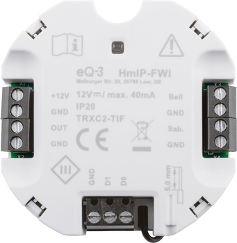 Інтерфейс Homematic IP Wiegand interface (HmIP-FWI)